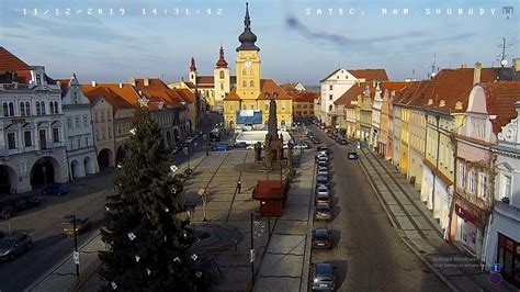 kamery žatec|Webcam Freedom Square, Žatec, Czech